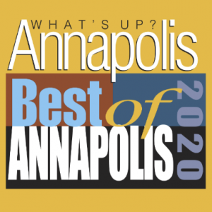 Cover of What's Up magazine showing Best of Annapolis 2020.
