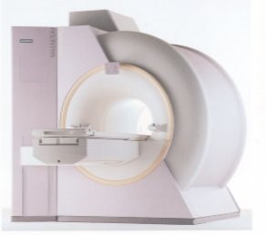An MRI machine for breast scans.